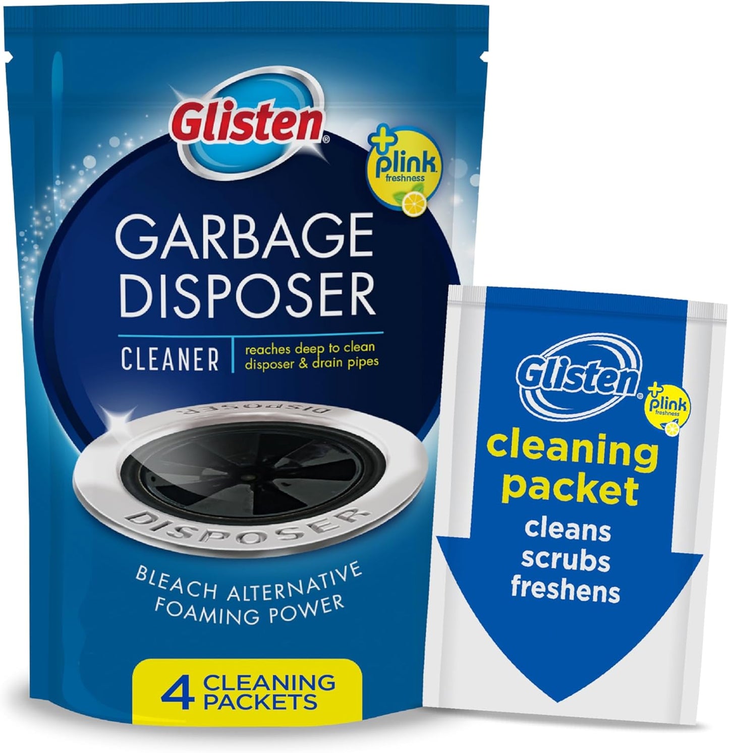 Fix Smelly, Slow Disposals and Keep Them Running Smoothly with Glisten Cleaning Packets